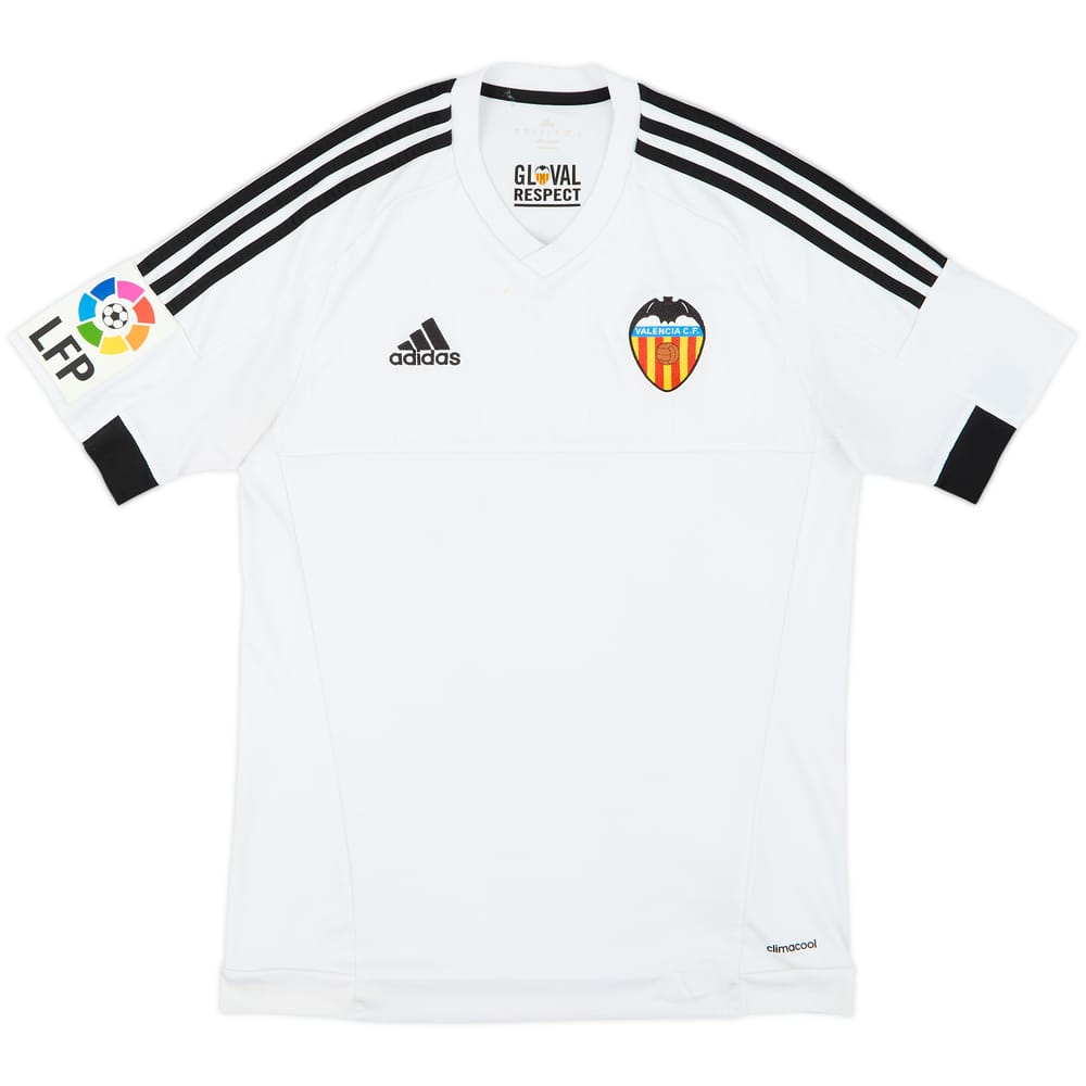 2015-16 Valencia Home Shirt - 6/10 - (S)
