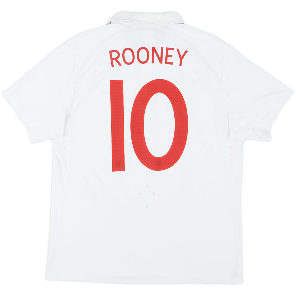 2009-10 England Home Shirt Rooney #10 - 4/10 - (L)