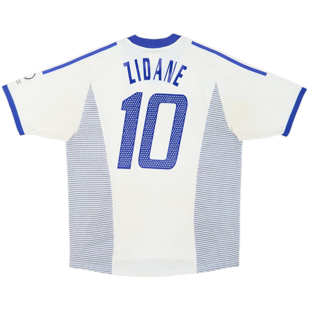 2002-04 France Away Shirt Zidane #10 - 4/10 - (XL)