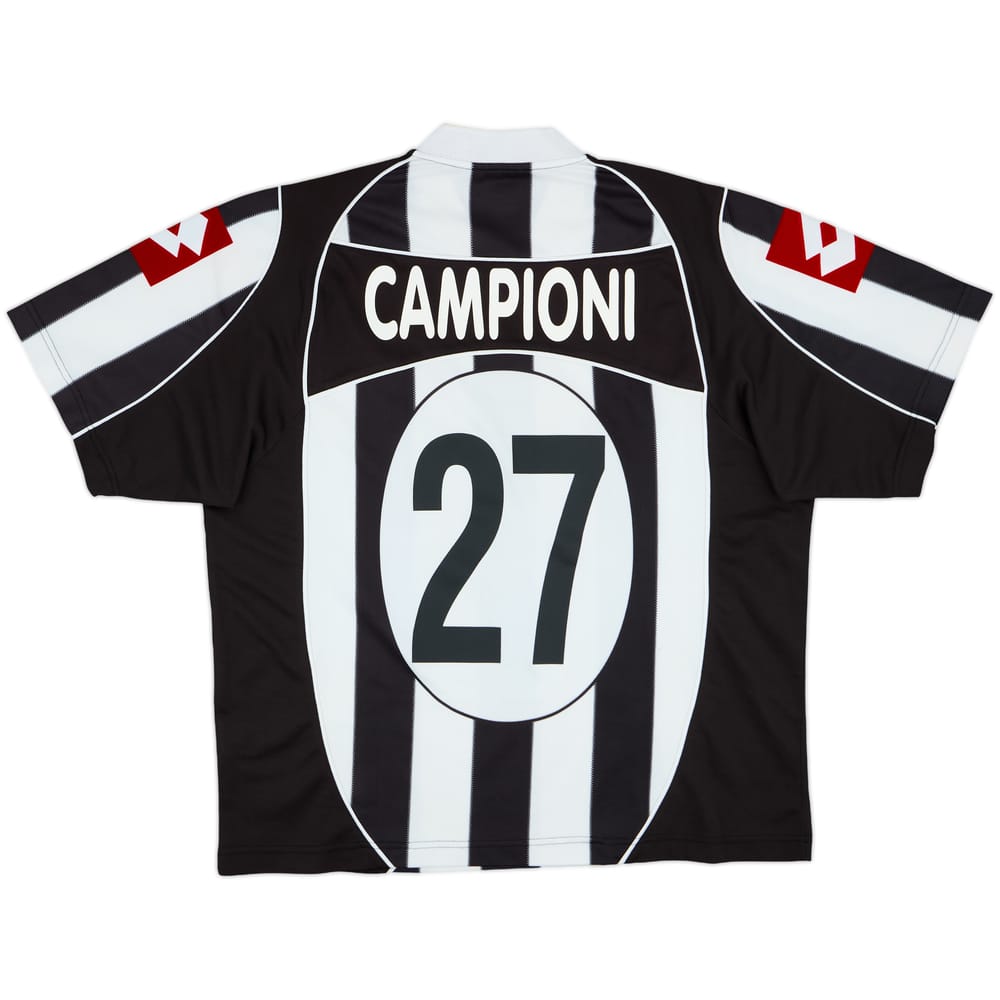 2002-03 Juventus Home Shirt Campioni #27 - 6/10 - (L)