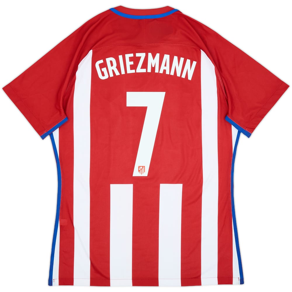 2016-17 Atletico Madrid Player Issue Home Shirt Griezmann #7 (XL)