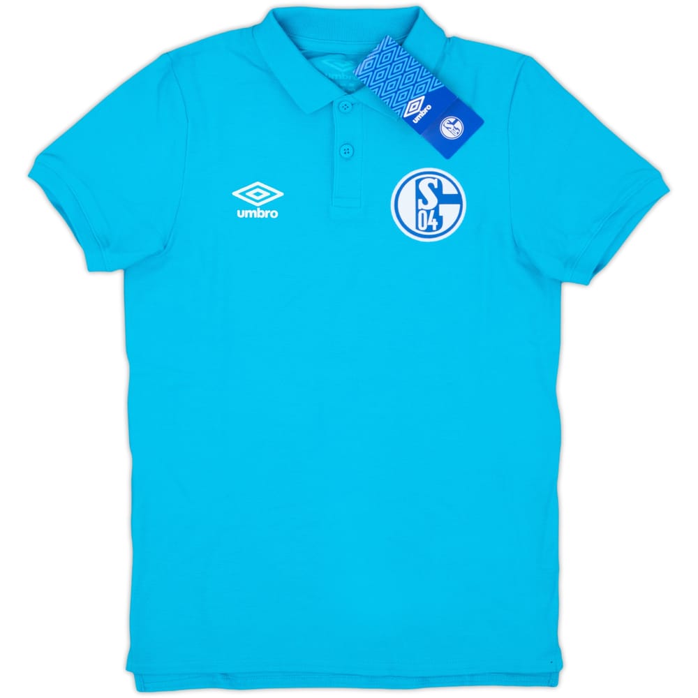 2018-19 Schalke Umbro Polo Shirt (M.Boys)