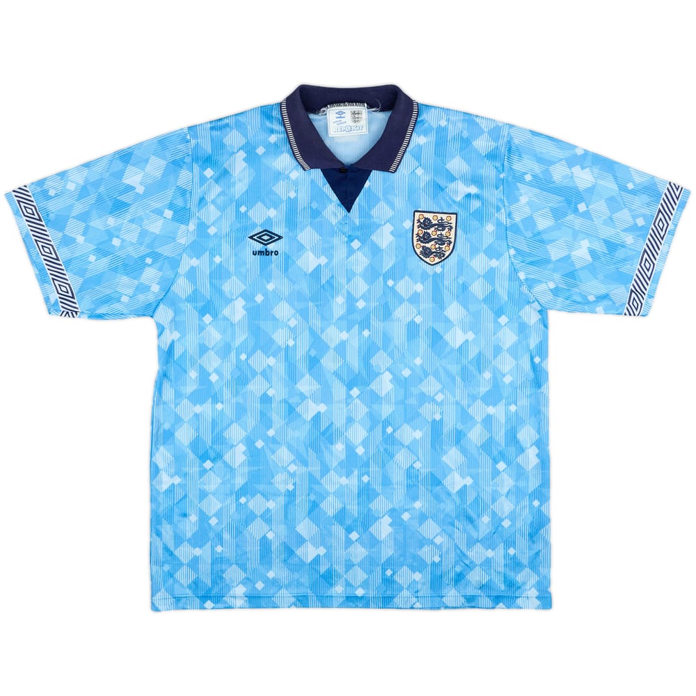 1990-92 England Third Shirt - 9/10 - (XL)