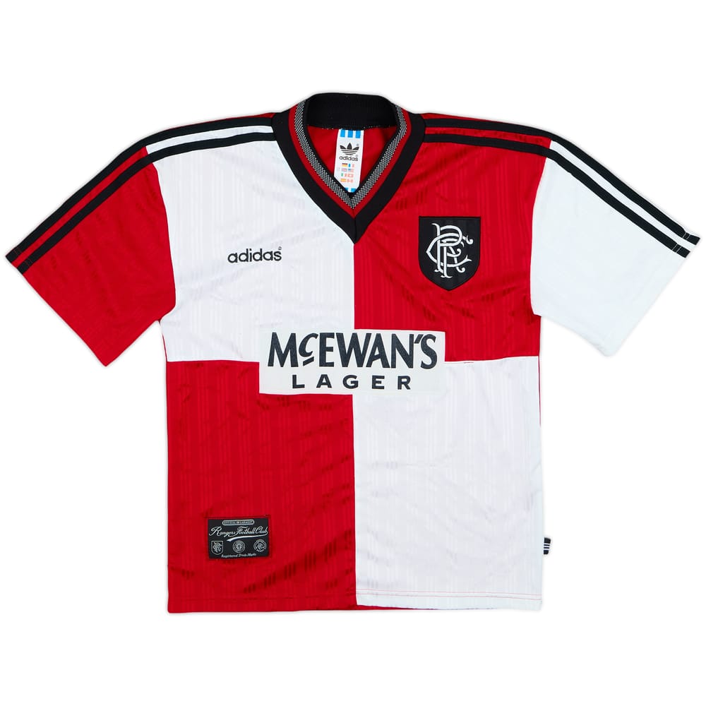 1995-96 Rangers Away Shirt #8 - 6/10 - (XS)