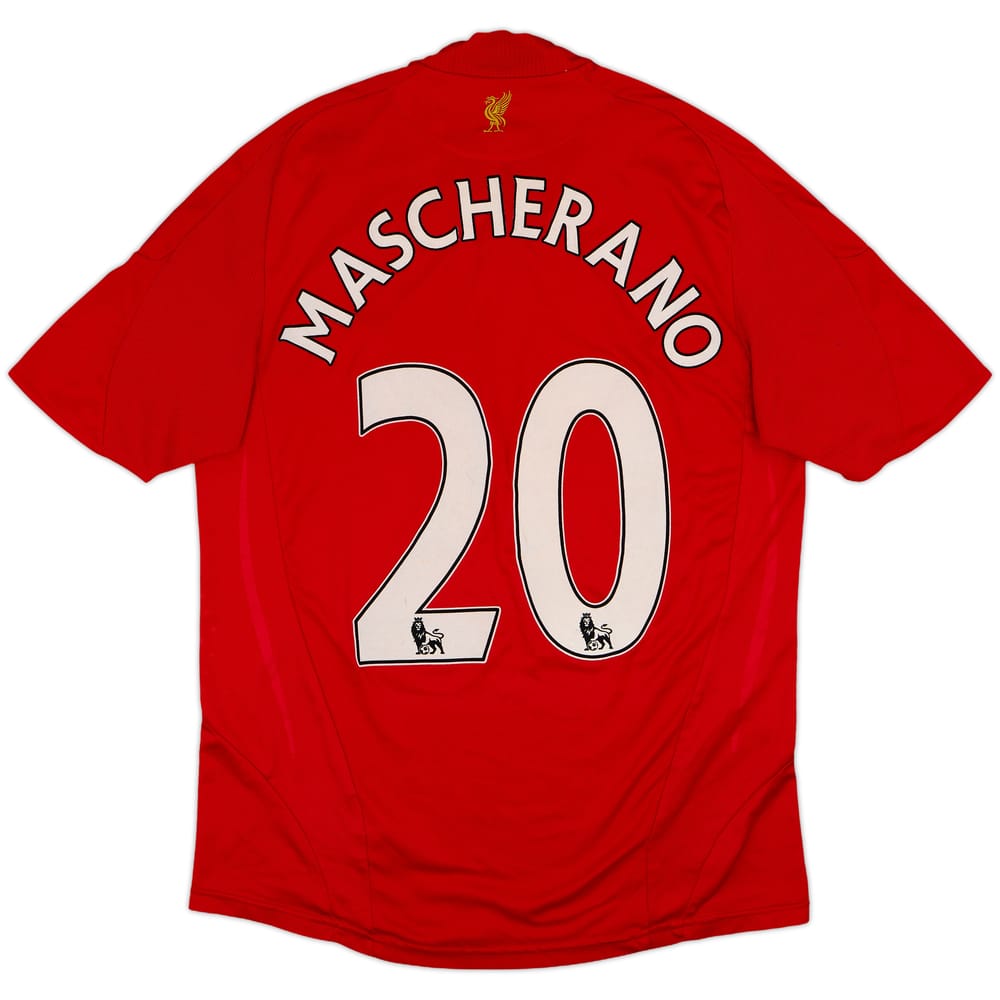 2008-10 Liverpool Home Shirt Mascherano #20 - 6/10 - (M)