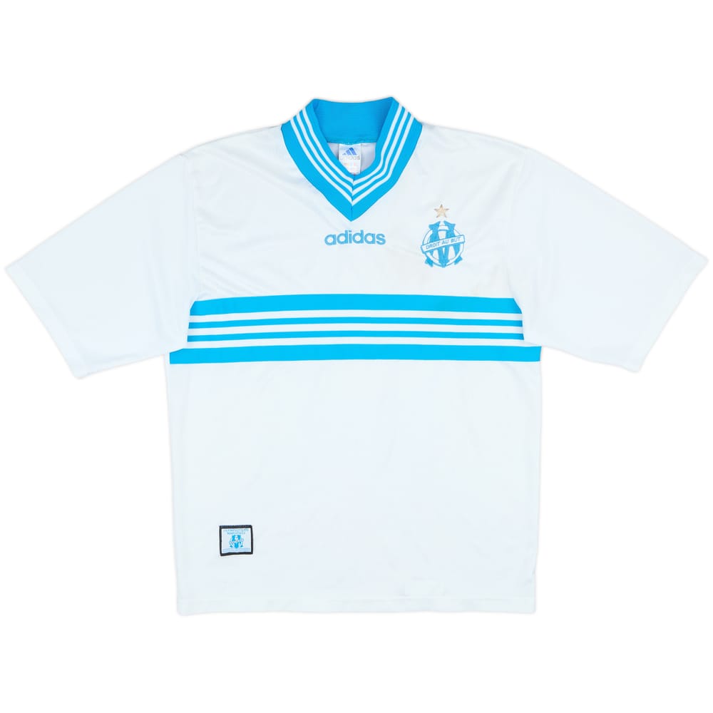 1997-98 Olympique Marseille Home Shirt - 8/10 - (M)