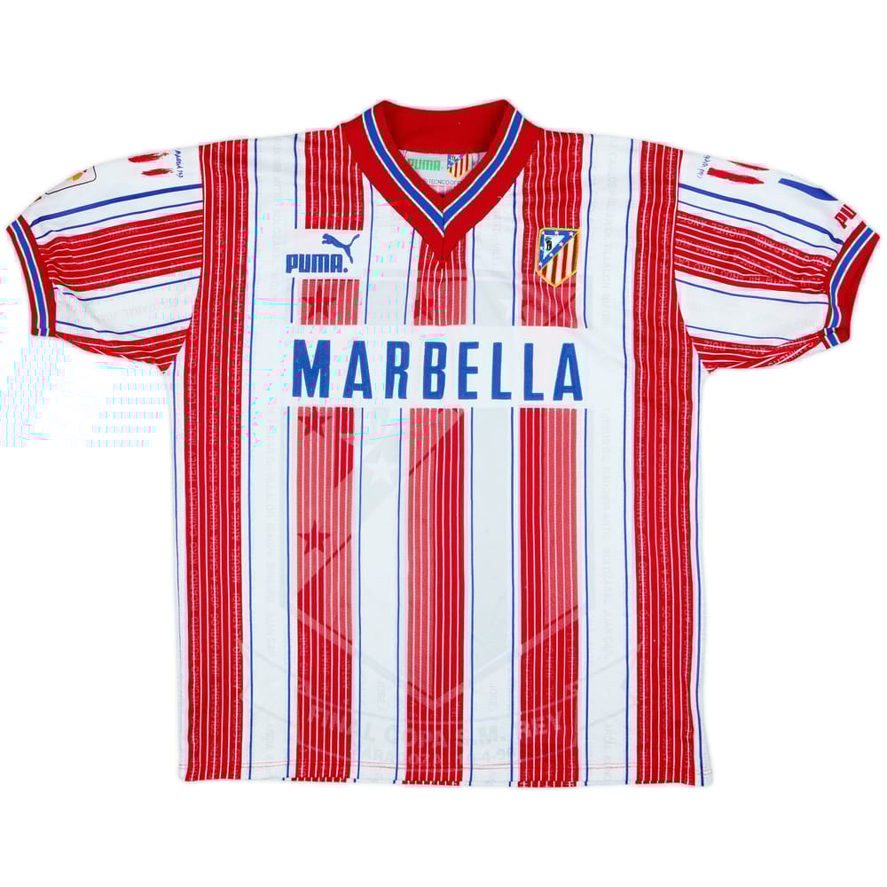 1995-96 Atletico Madrid Cup Home Shirt - 8/10 - (S)