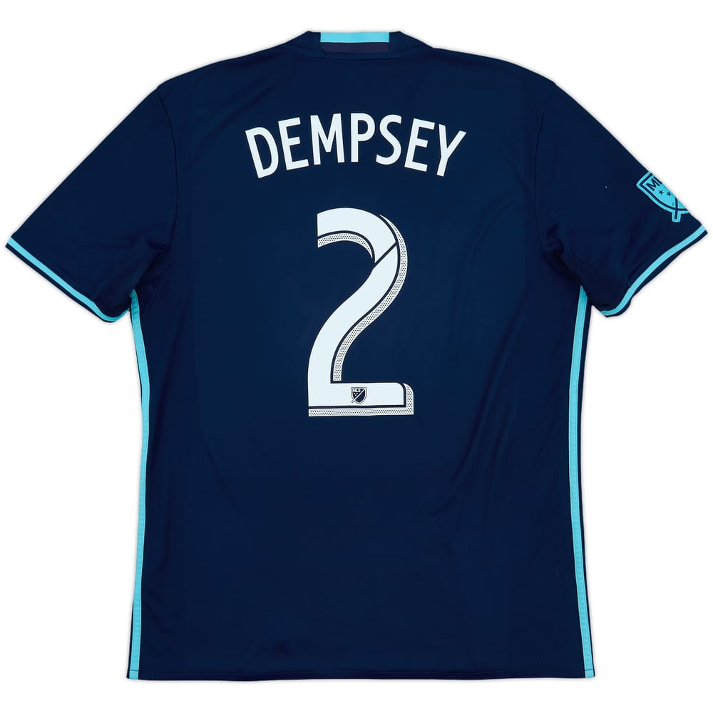 2016 Seattle Sounders Third Shirt Dempsey #2 - 6/10 - (L)