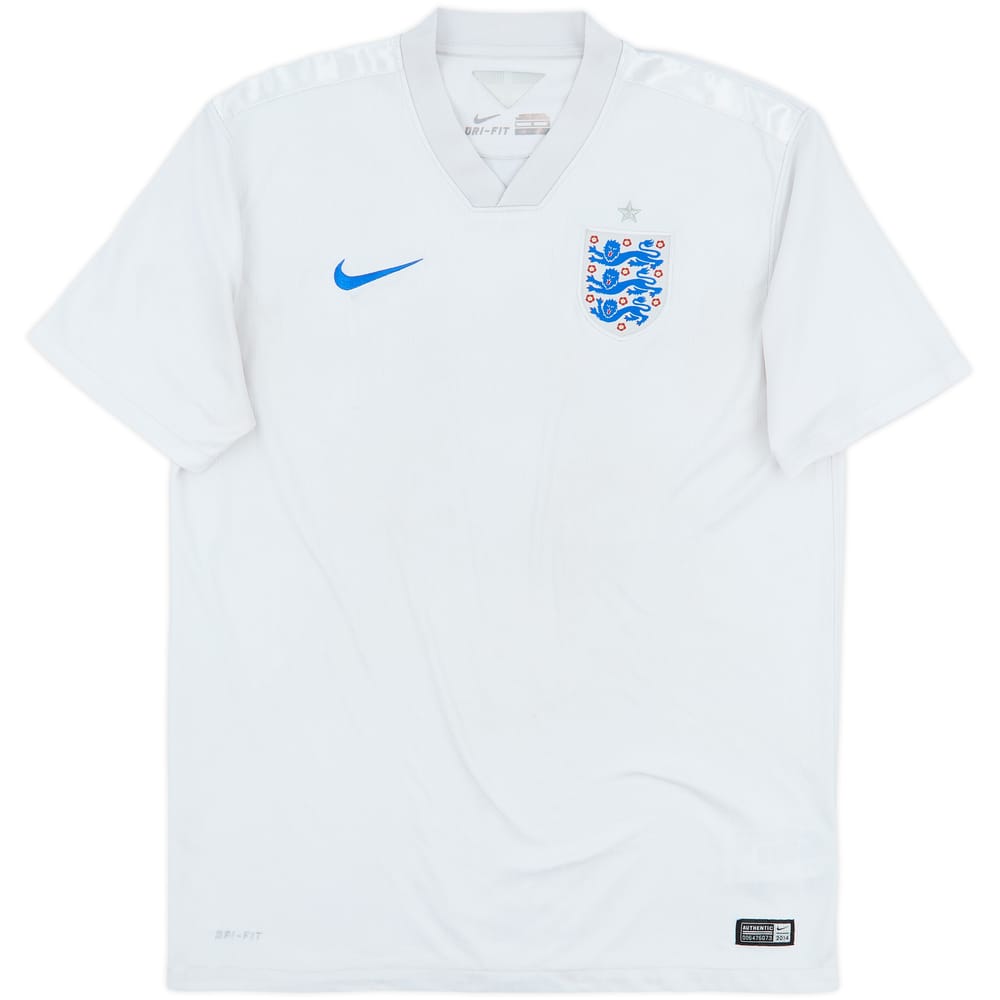 2014-15 England Home Shirt - 4/10 - (L)