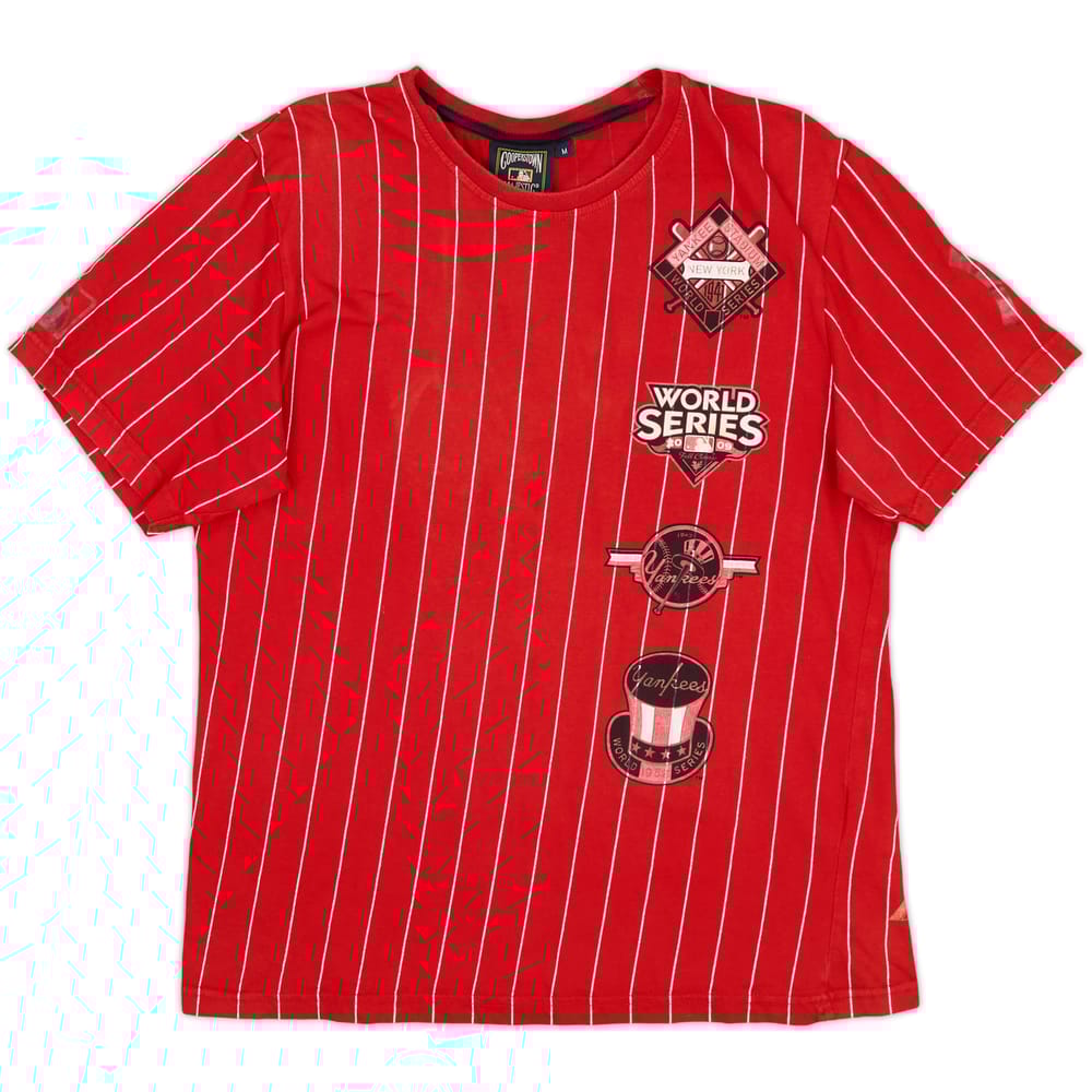 2009 New York Yankees Majestic Cooperstown Collection Tee - 7/10 - (M)