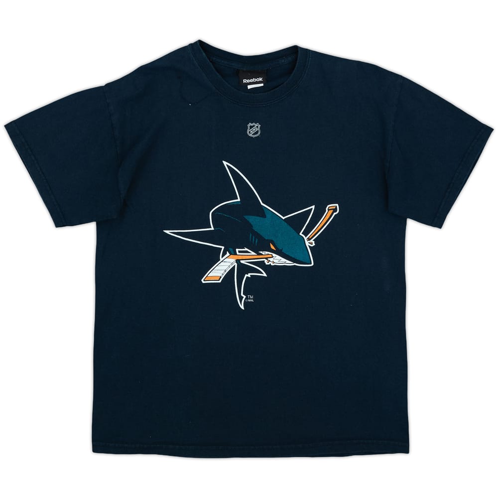 2008-11 San Jose Sharks Boyle #22 Reebok Tee - 5/10 - (S)
