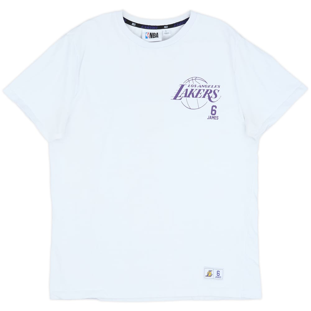 2018-23 LA Lakers Lebron James NBA Tee - 8/10 - (L)