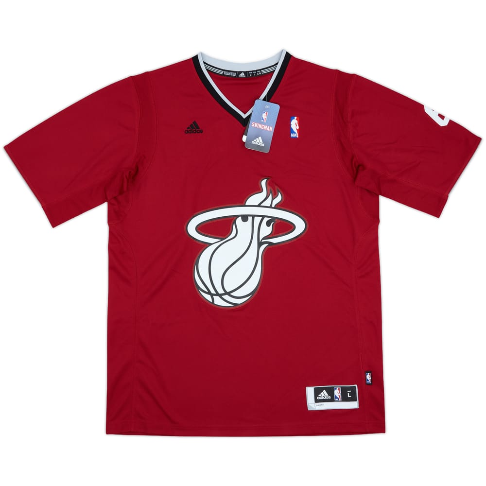 2013 Miami Heat James #6 adidas Swingman Christmas Day Jersey (L)