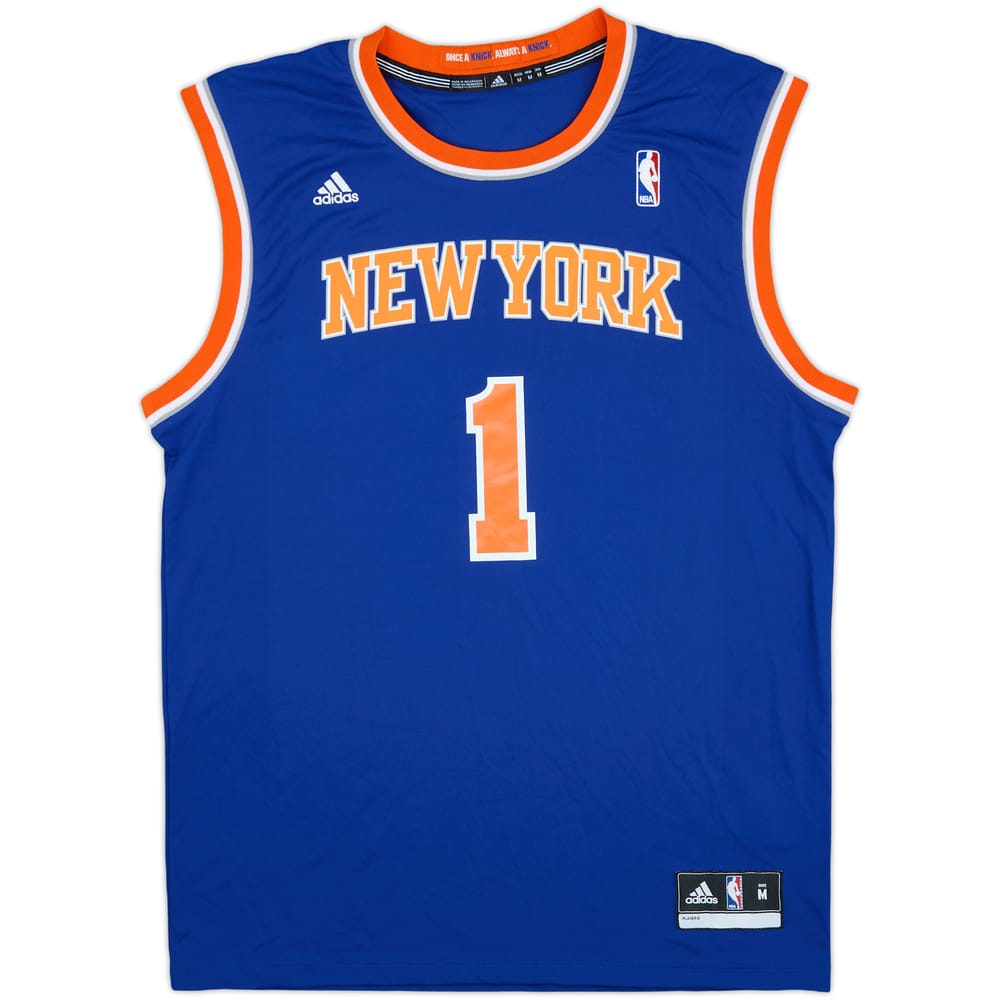 2012-14 New York Knicks Stoudemire #1 adidas Away Jersey - 5/10 - (M)