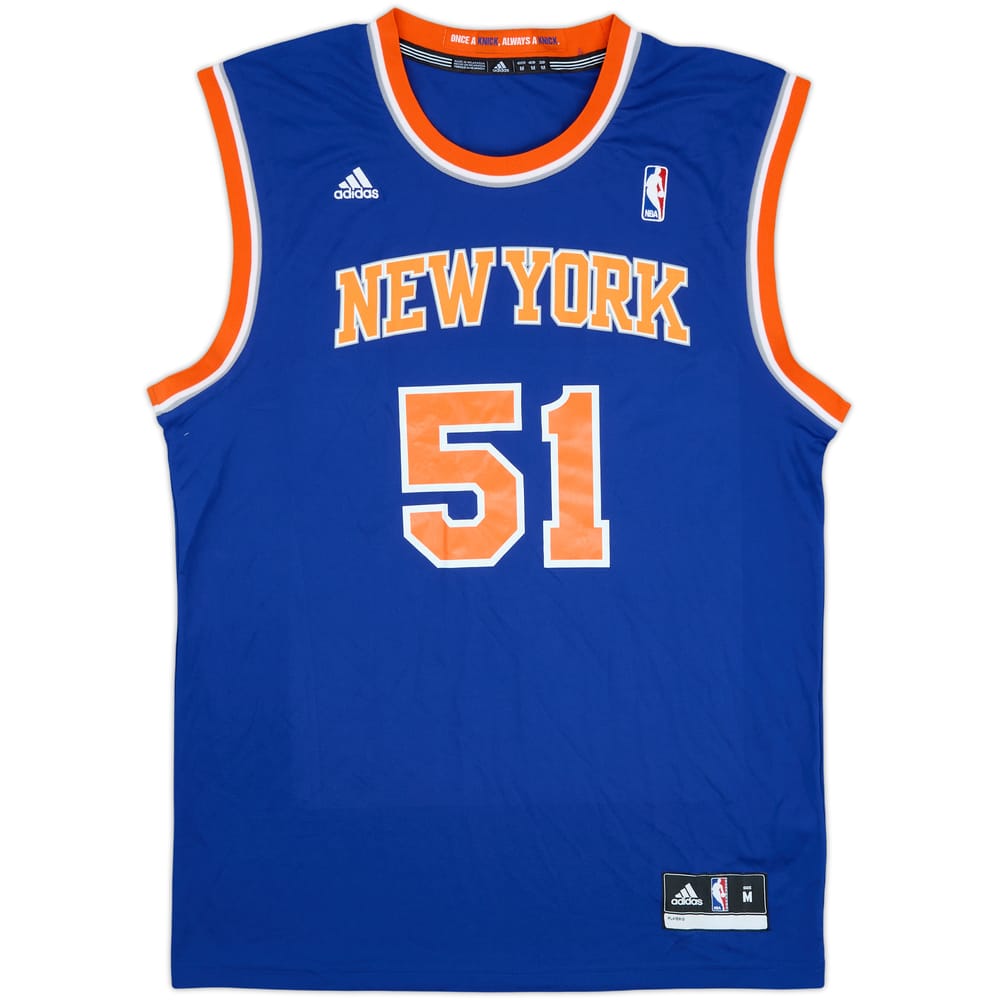 2013-14 New York Knicks World Peace #51 adidas Away Jersey - 5/10 - (M)