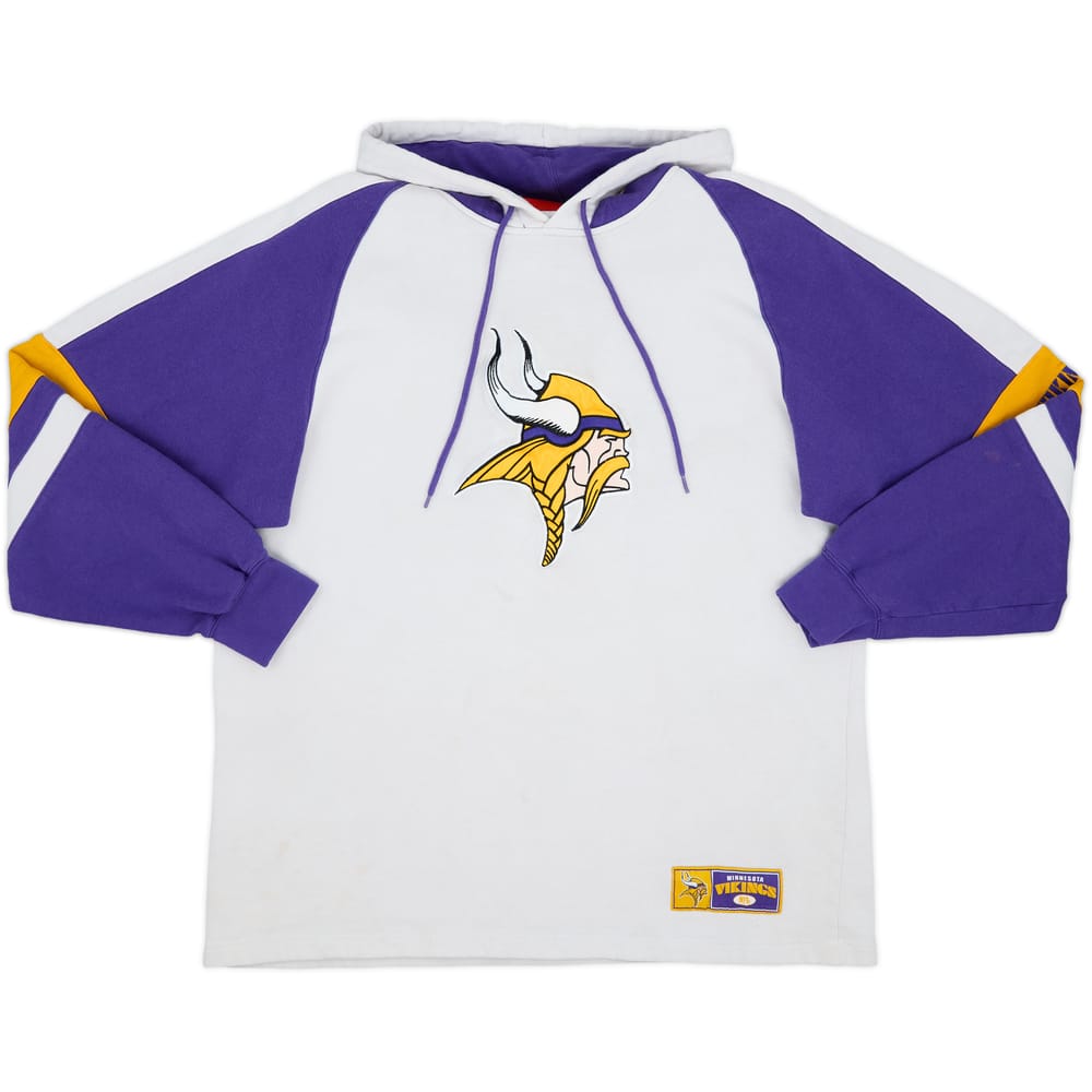 2005 Minnesota Vikings NFL Hooded Sweat Top - 6/10 - (L)
