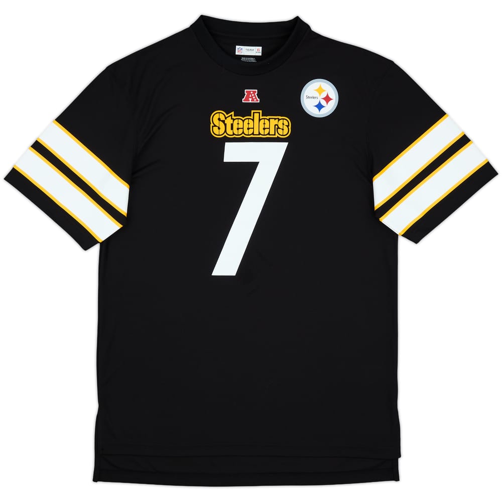 2013 Pittsburgh Steelers Roethlisberger #7 NFL Jersey Tee - 7/10 - (L)
