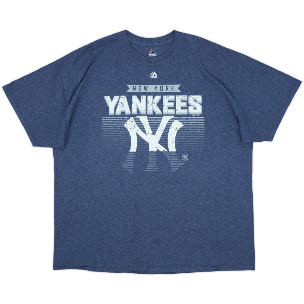 2010s New York Yankees Majestic Tee - 8/10 - (XXL)