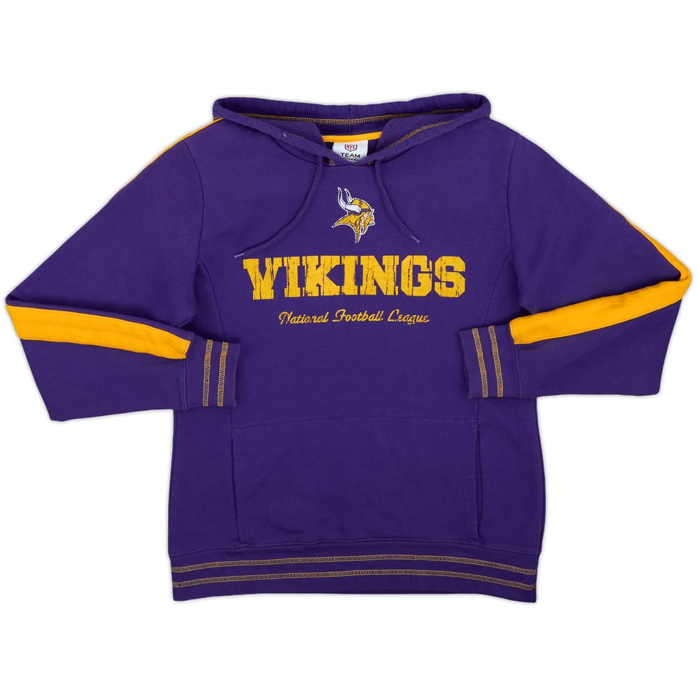 2010 Minnesota Vikings NFL Hooded Sweat Top Womens - 7/10 - (M)