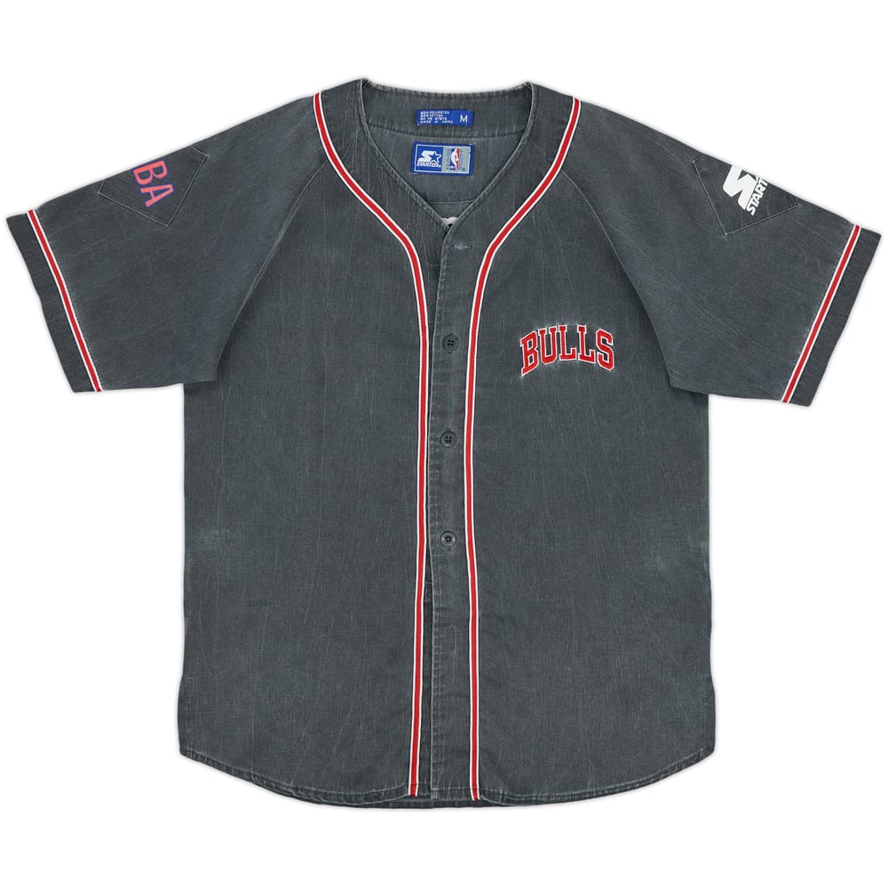 1990s Chicago Bulls Starter Baseball Jersey - 6/10 - (M)