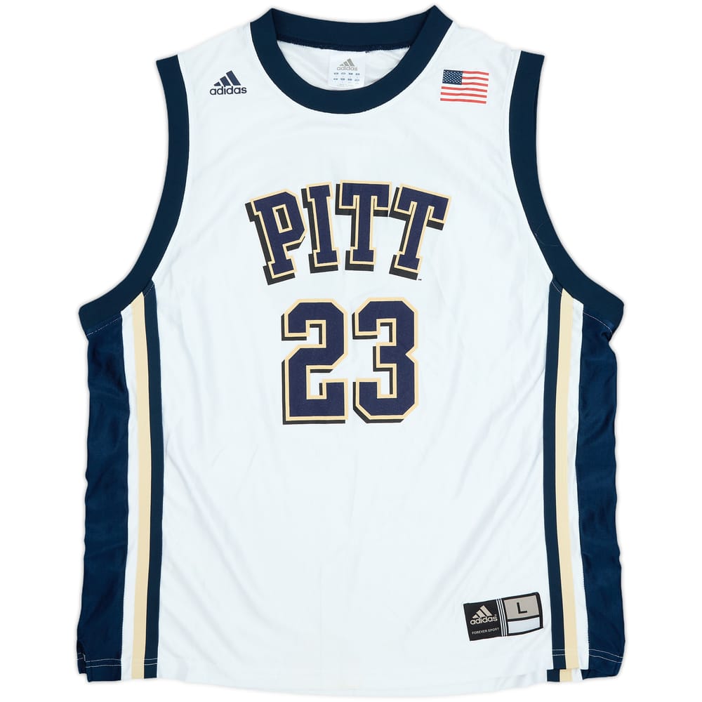 2005-06 Pittsburgh Panthers Young #23 adidas Home Jersey - 9/10 - (L)