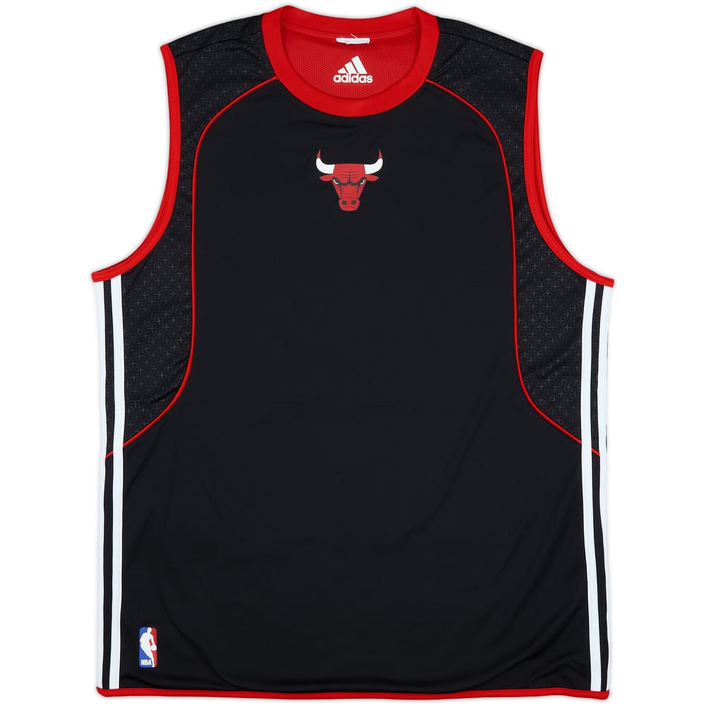 2009-10 Chicago Bulls adidas Reversible Training Jersey - 7/10 - (L)