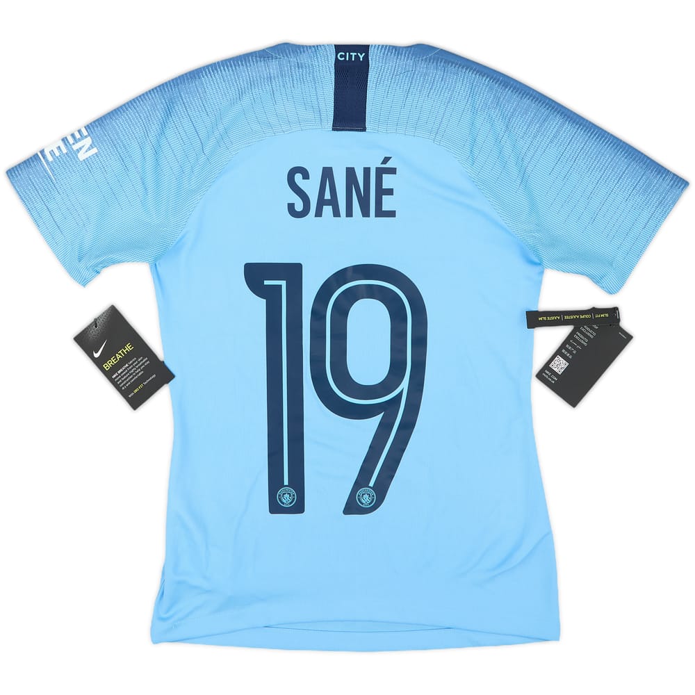 2018-19 Manchester City Home Shirt Sane #19 (Women's XS)