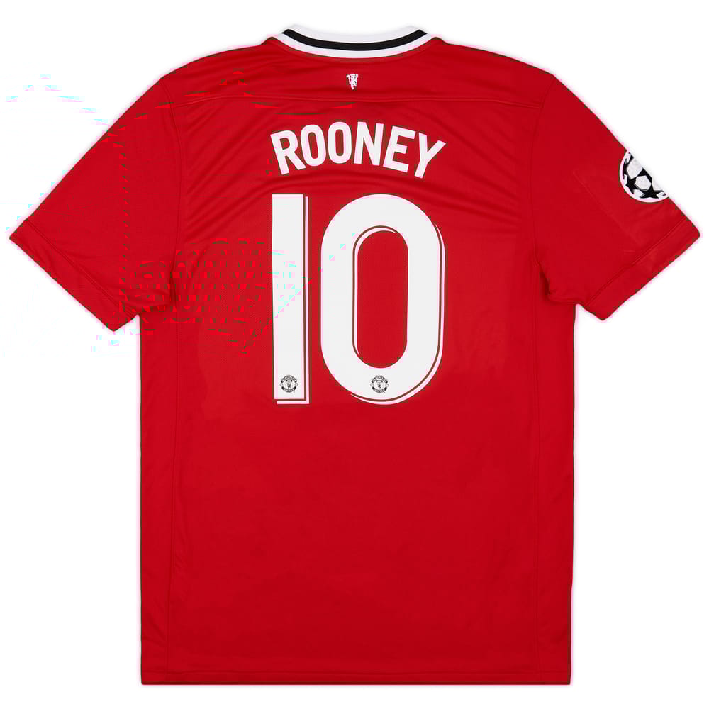 2011-12 Manchester United CL Home Shirt Rooney #10