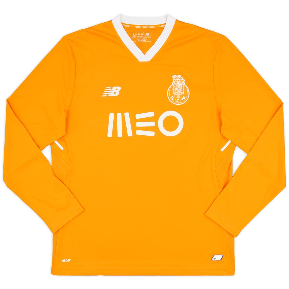2017-18 Porto Away L/S Shirt - 8/10 - (L)