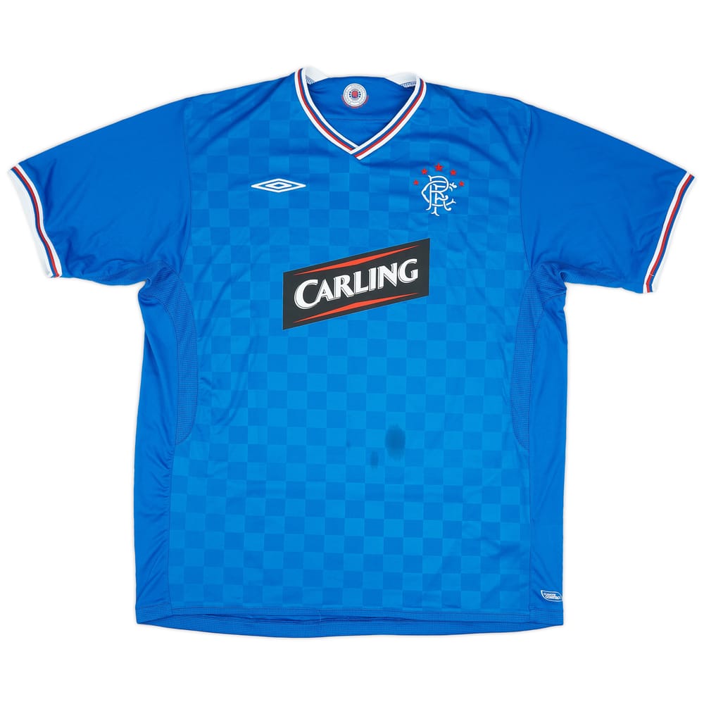 2009-10 Rangers Home Shirt - 5/10 - (XXL)