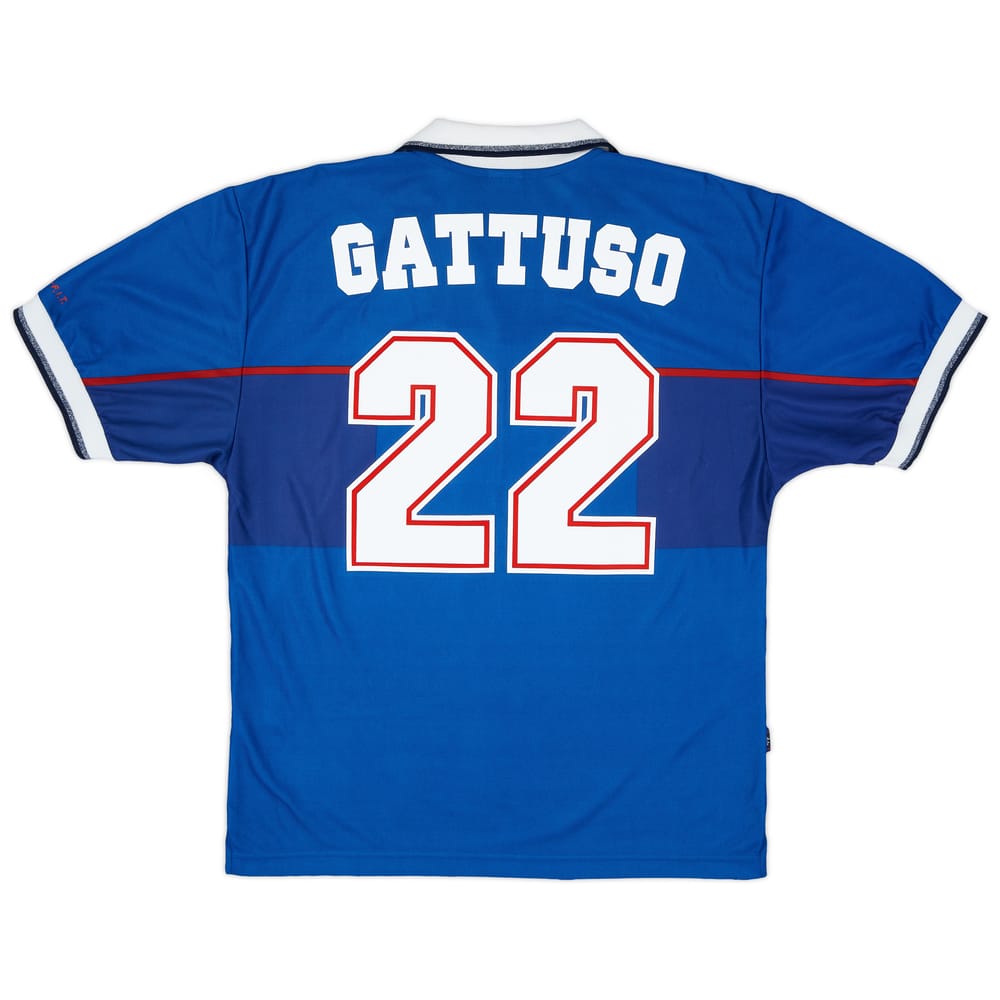 1997-99 Rangers Home Shirt Gattuso #22 - 9/10 - (L)