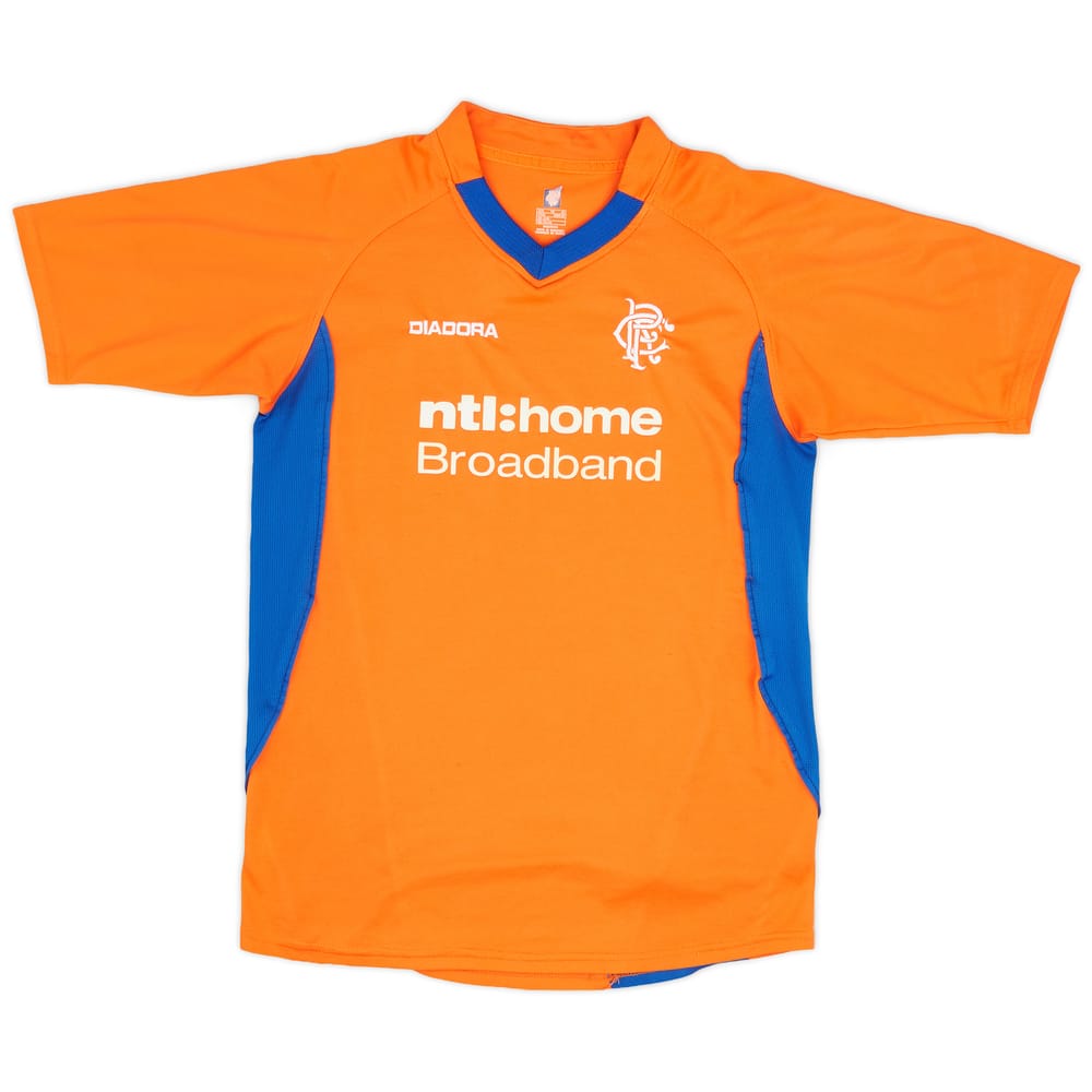 2002-03 Rangers Away Shirt - 8/10 - (XL.Boys)