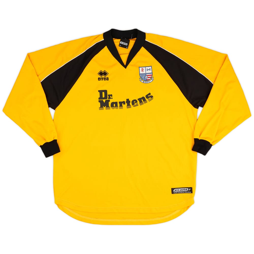 2002-03 Rushden & Diamonds Away L/S Shirt #10 - 7/10 - (XL)