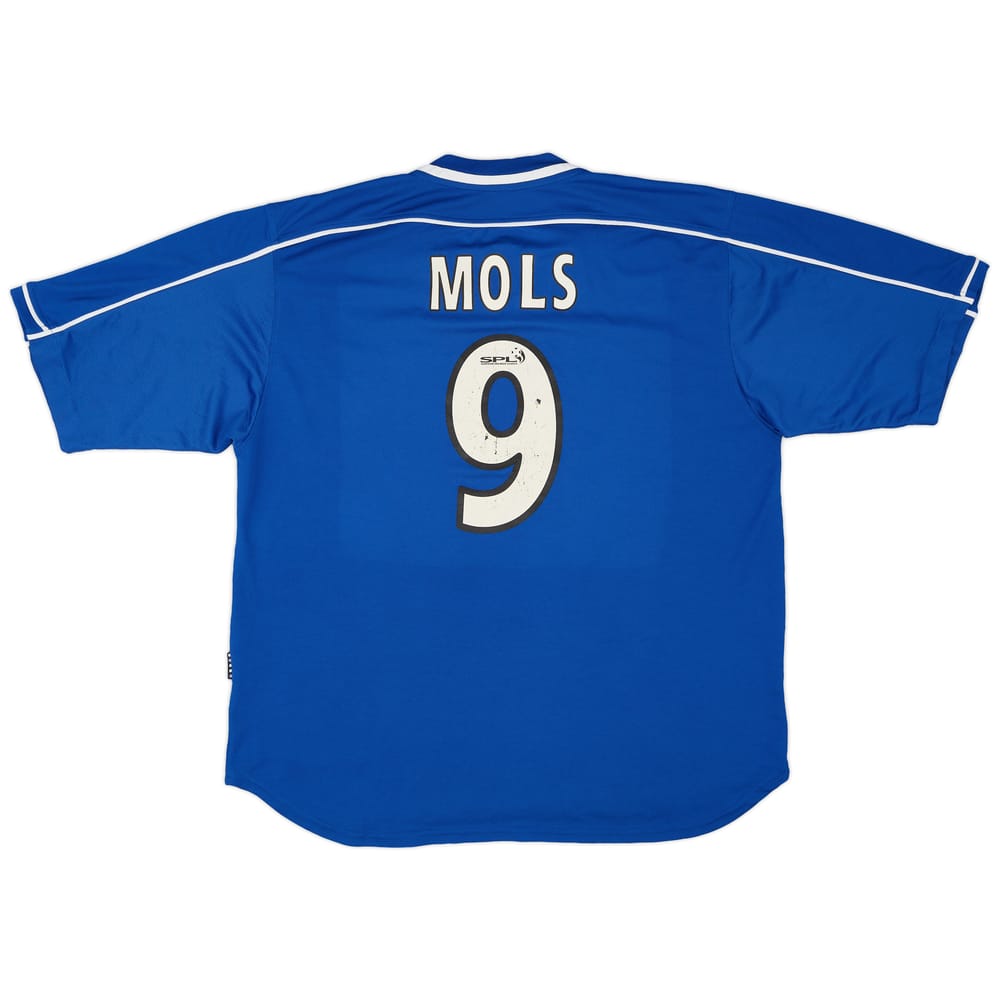 1999-01 Rangers Home Shirt Mols #9 - 6/10 - (XL)