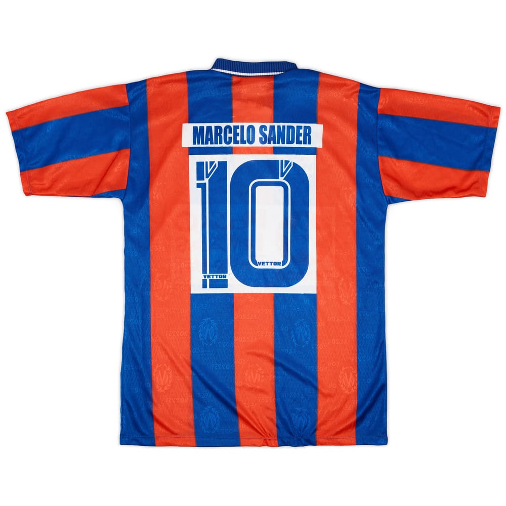 1998 Friburguense Home Shirt Marcelo Sander #10 - 8/10 - (XL)