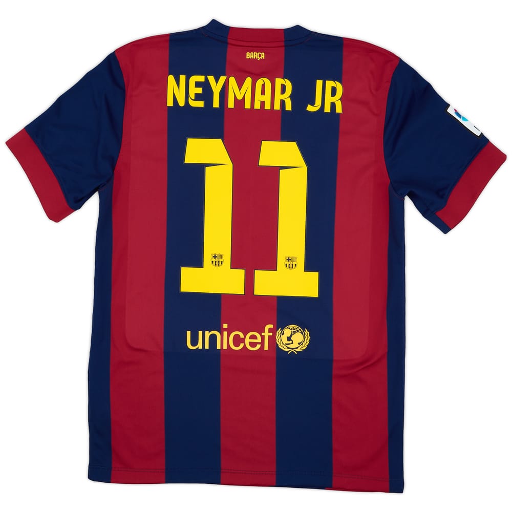 2014-15 Barcelona Home Shirt Neymar Jr #11 (M)