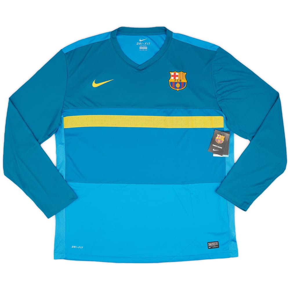 2011-12 Barcelona Nike Training L/S Shirt (XXL)