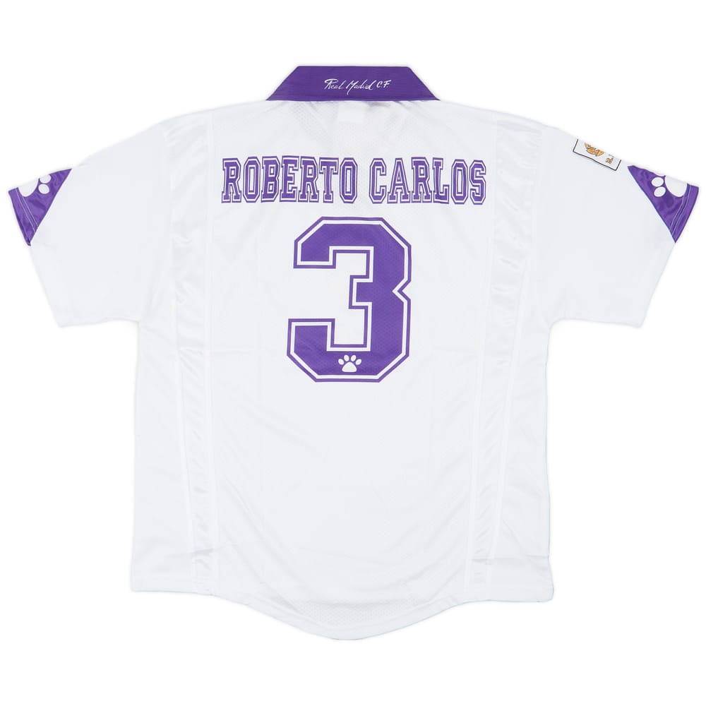 1997-98 Real Madrid Home Shirt Roberto Carlos #3 (L)