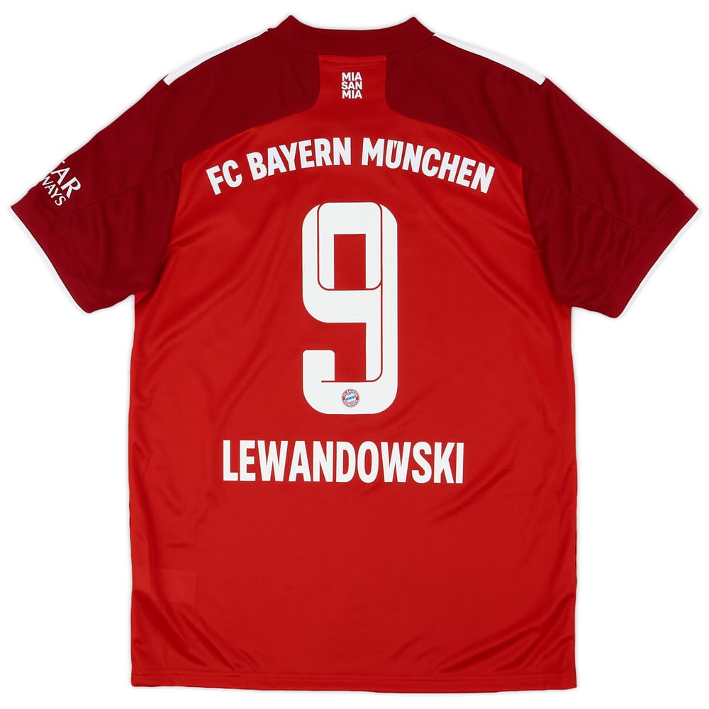 2021-22 Bayern Munich Home Shirt Lewandowski #9 (M)