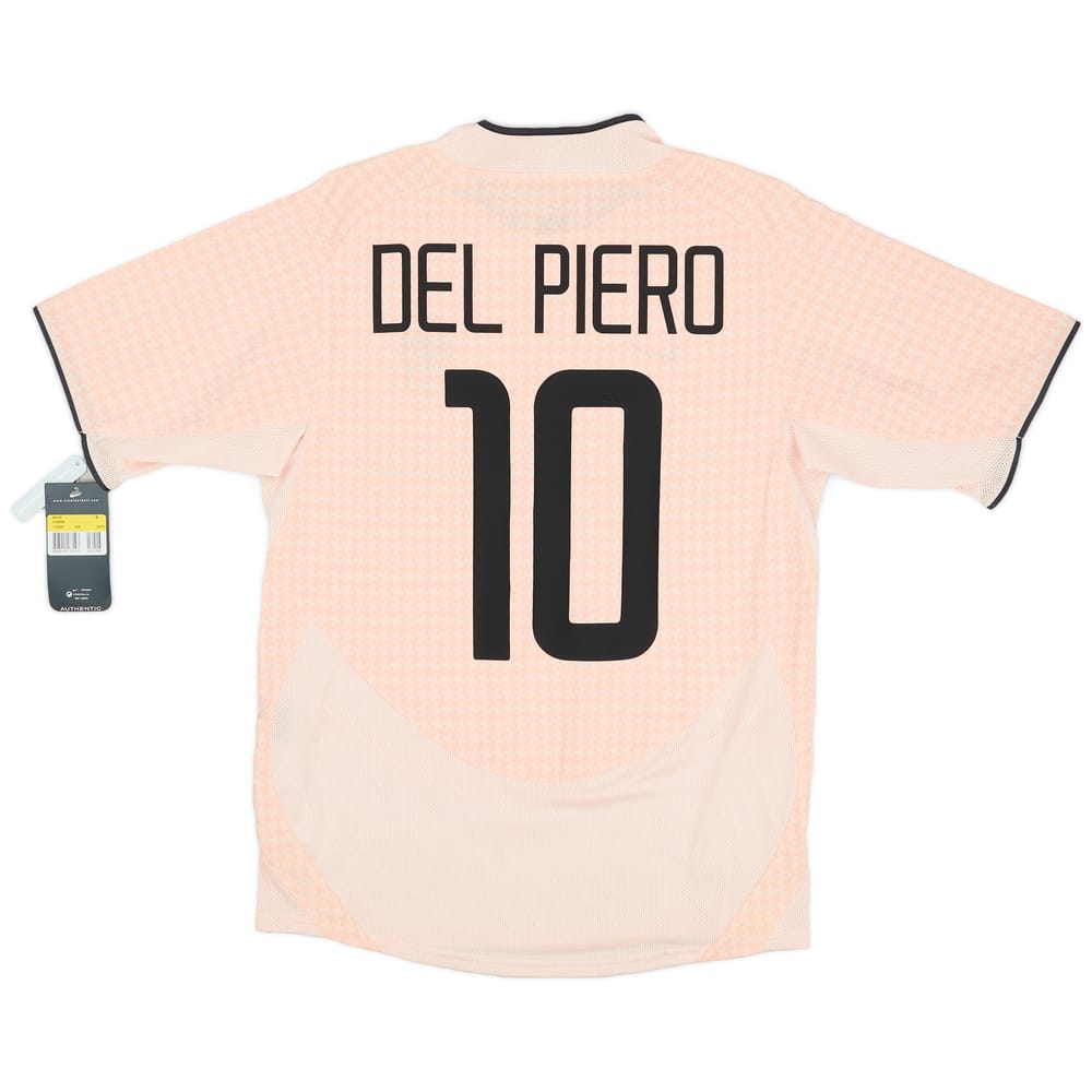 2003-04 Juventus Away Shirt Del Piero #10 (S)