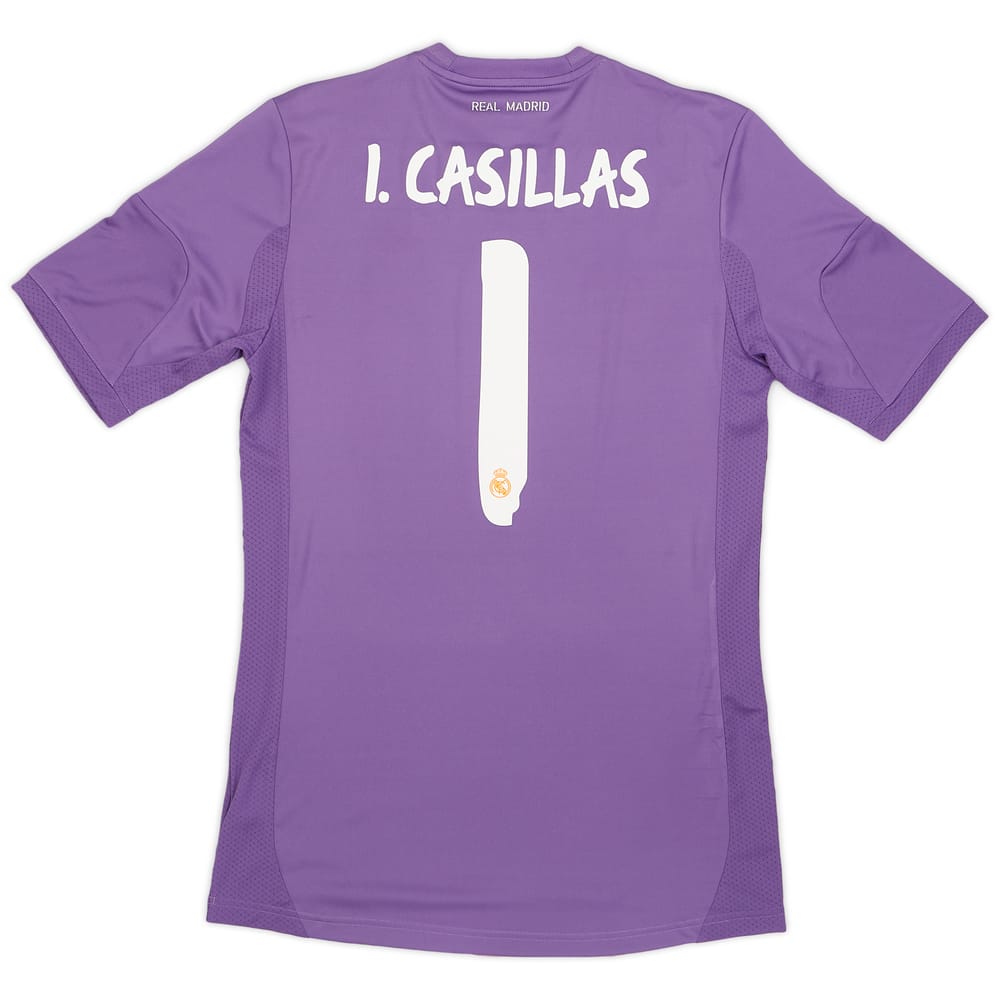 2013-14 Real Madrid GK Home Shirt Casillas #1 (S)