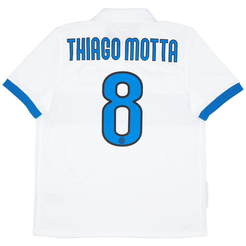 2009-10 Inter Milan Away Shirt Motta #8 (L)
