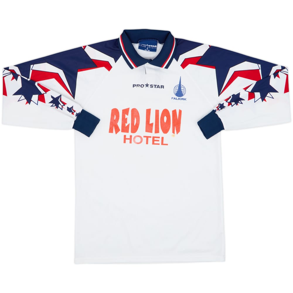 1995-96 Falkirk Youth Match Issue Away L/S Shirt #3