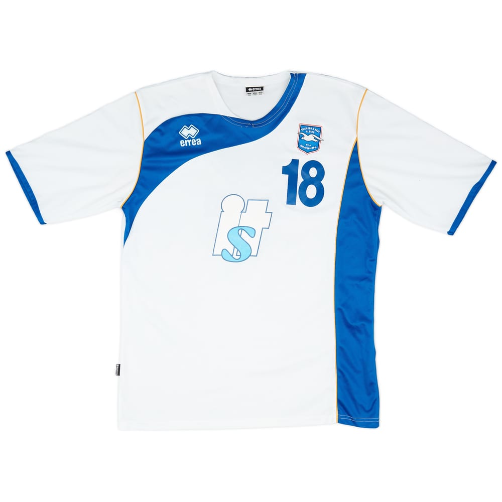 2003-04 Brighton Errea Player Issue Training Shirt #18 - 5/10 - (XXL)