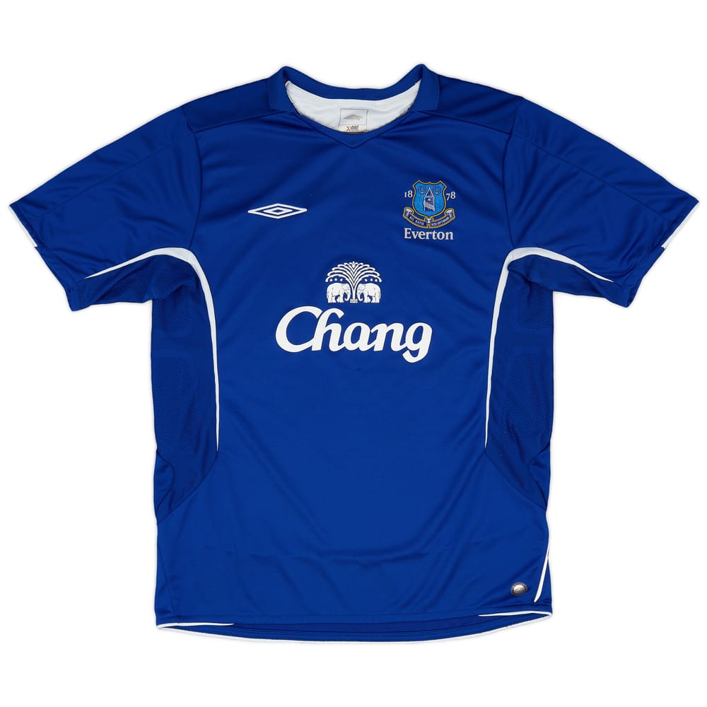 2005-06 Everton Home Shirt - 9/10 - (L)