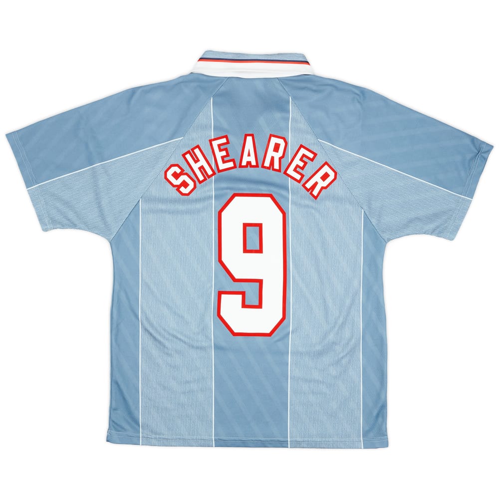 1995-97 England Away Shirt Shearer #9 - 9/10 - (M)