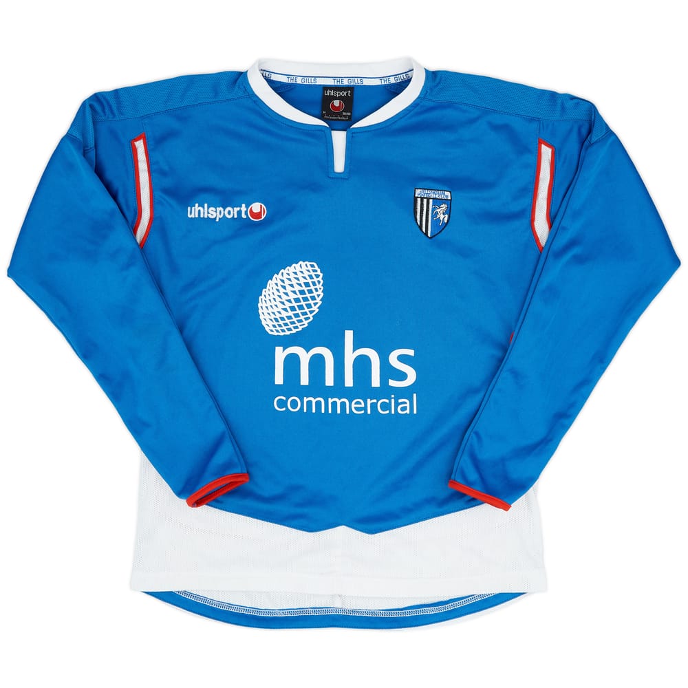 2006-07 Gillingham Home L/S Shirt - 9/10 - (M)