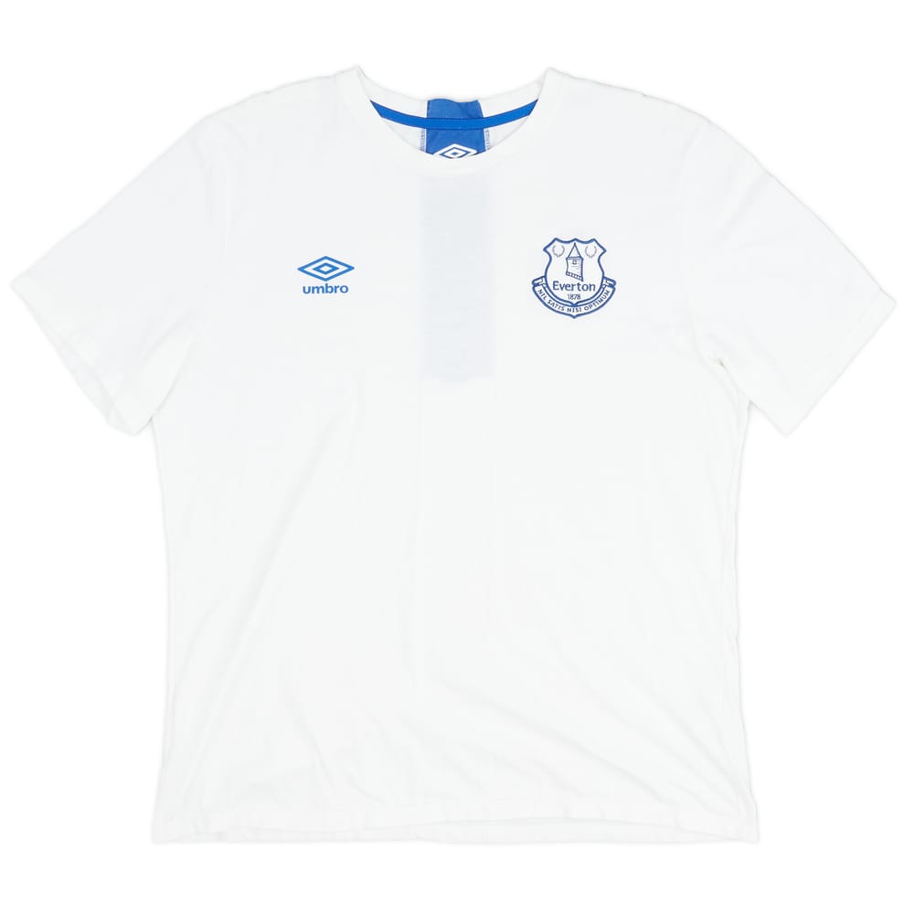2019-20 Everton Umbro Cotton Tee - 8/10 - (XL)