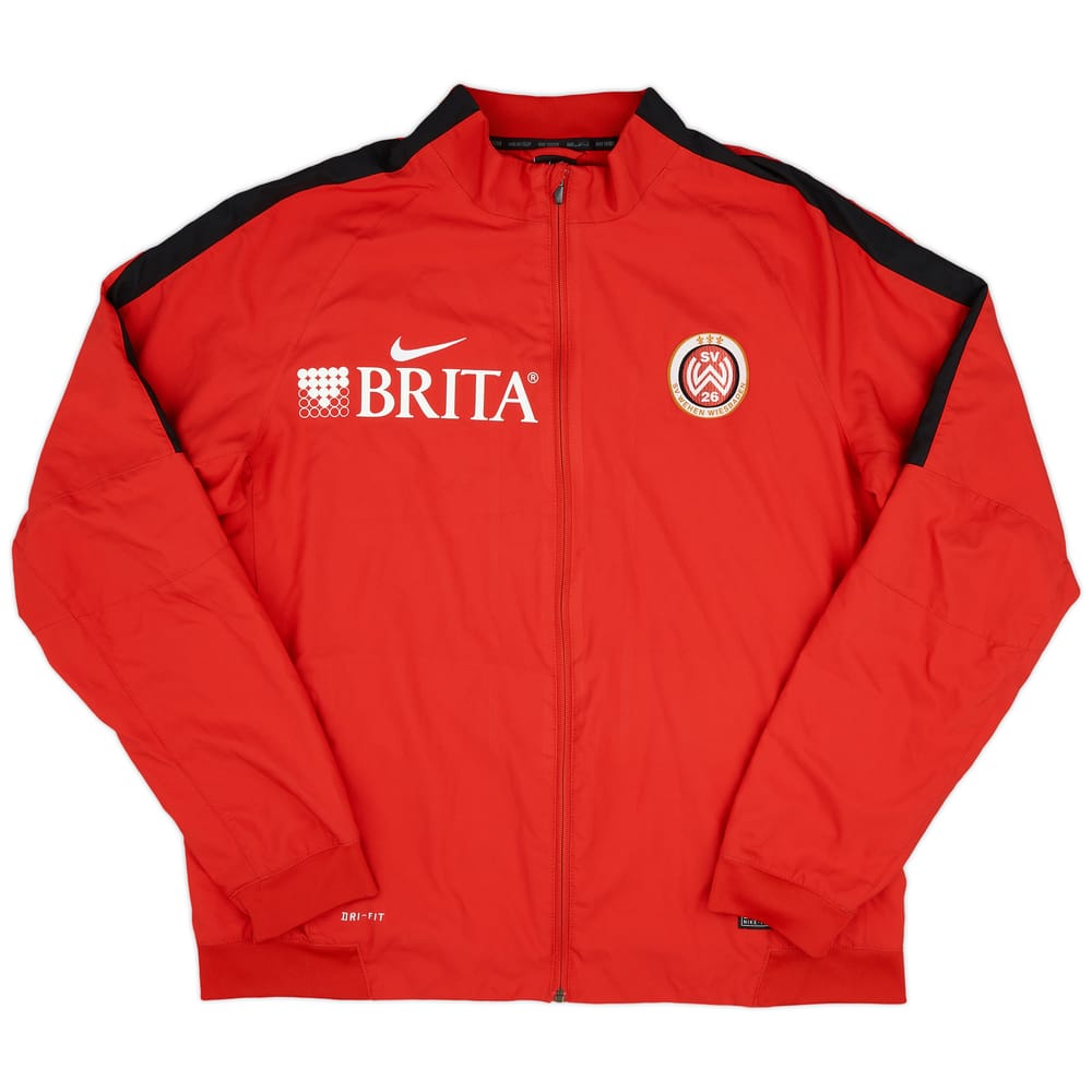 2016-17 Wehen Wiesbaden Nike Track Jacket - 9/10 - (XL)