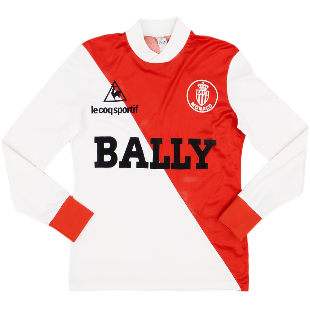 1982-83 Monaco Home L/S Shirt - 7/10 - (L)